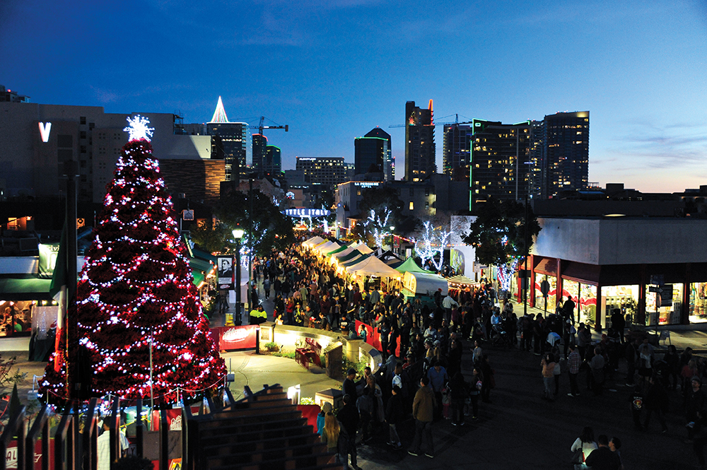 Little Italy Tree Lighting and Christmas Village Ranch & Coast Magazine