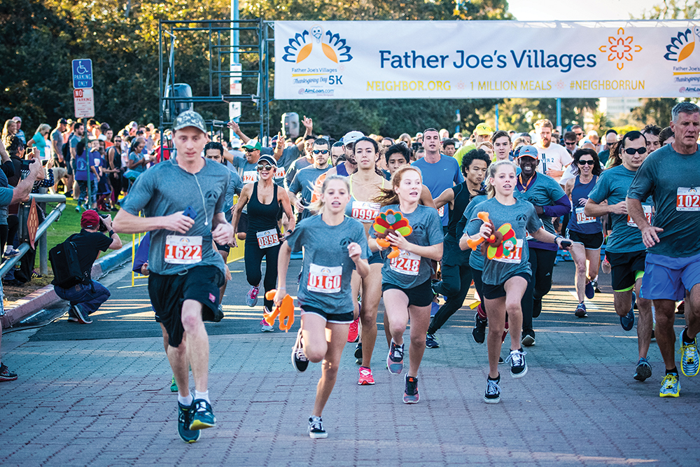 Father Joe’s Villages Thanksgiving Day 5K Ranch & Coast Magazine