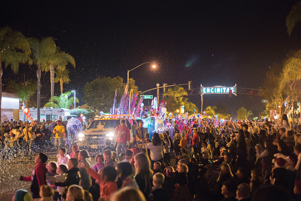 encinitas holiday parade ranch coast magazine carlsbad christmas lights